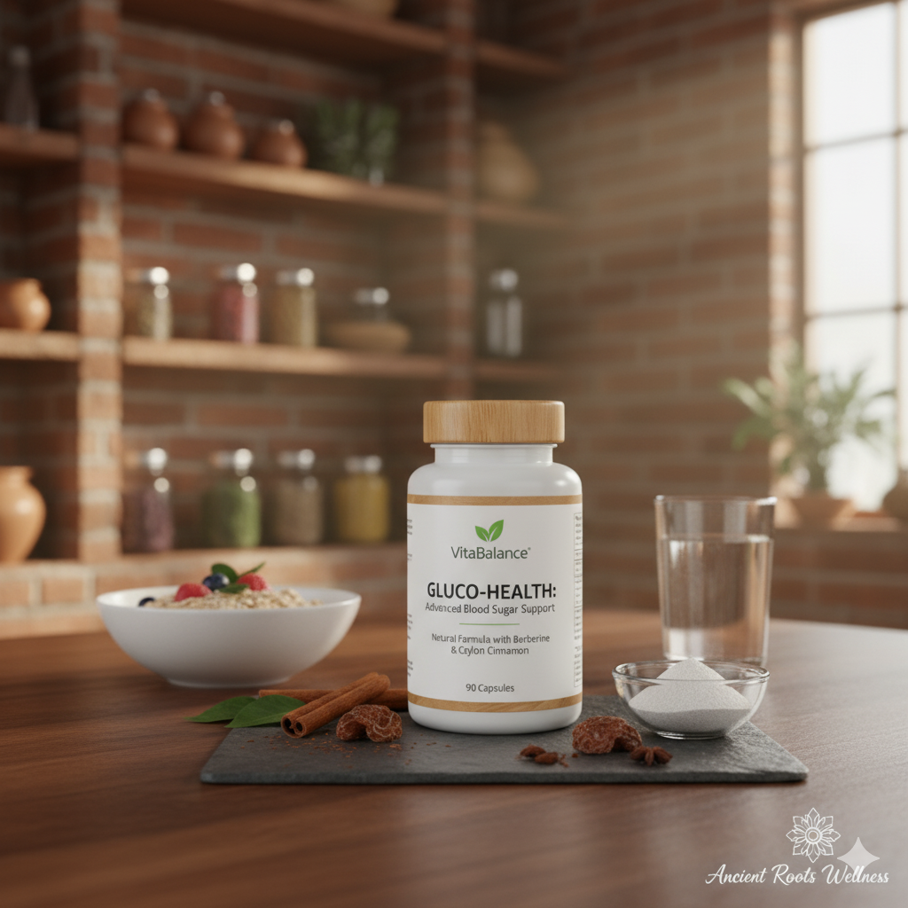 GLUCO-HEALTH: Advanced Blood Sugar Support with Berberine & Ceylon Cinnamon